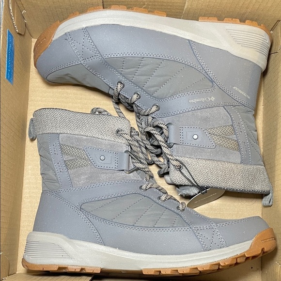 Columbia Alpine Hills Omni-Heat shorty boots sz 8.5 - Picture 2 of 6